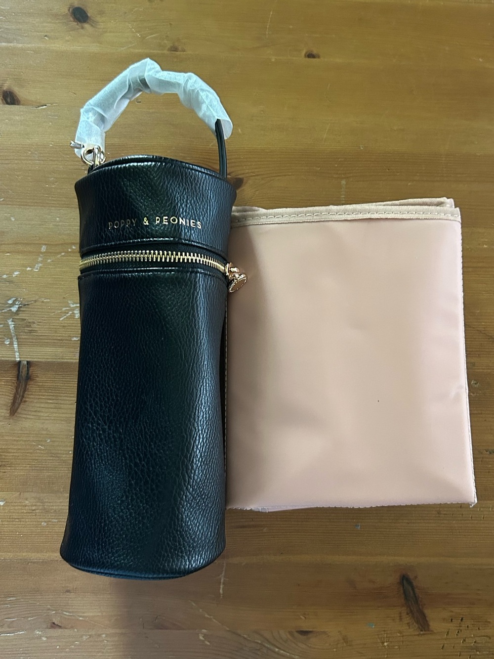Poppy and Peonies - Bottle cooler + change pad